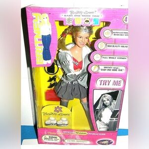 Britney Spears Singing Doll 1999 yaboom collector NIB official Singing character